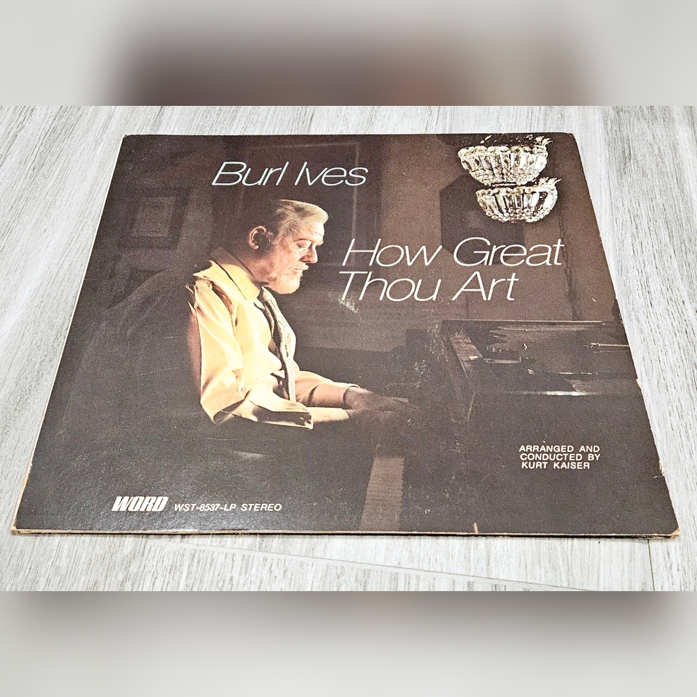 BOGO Burl Ives How Great Thou Art Vinyl Record LP